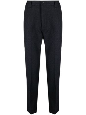 BOSS pantalon fuselé à patch logo - Noir