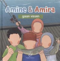 Amine en Amira gaan vissen - Bint Mohammed - Hardcover (9789493281486) - thumbnail