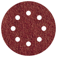 Wolfcraft Hechtschuurschijven | K120 | Geperforeerd | Ø125mm | 5 stuks - 2251000