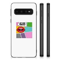 Samsung Galaxy S10 | TPU bumper | Case Popart Princess