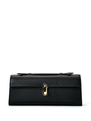 Savette petite pochette à design allongé - Noir