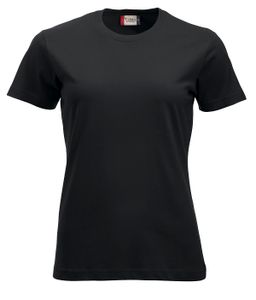 Clique 029361 New Classic-T Ladies - Zwart - XXL