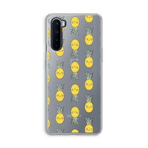 Ananas: OnePlus Nord Transparant Hoesje