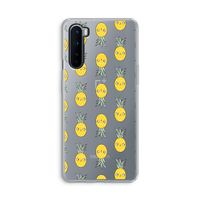 Ananas: OnePlus Nord Transparant Hoesje