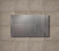 Badkamerspiegel Baseline | 120x70 cm | Rechthoekig  | Aluminium