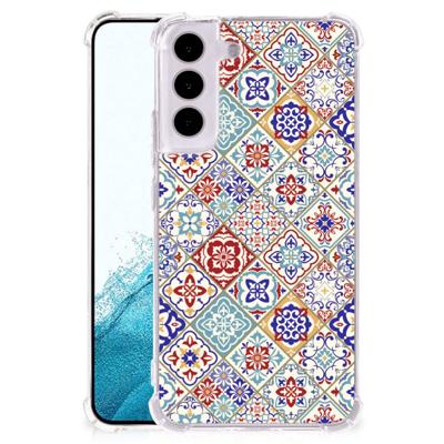 Samsung Galaxy S22 Anti-Shock Hoesje Tiles Color Samsung Galaxy S22 Anti-Shock Hoesje Tiles Color