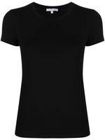 Patrizia Pepe t-shirt à logo strassé - Noir