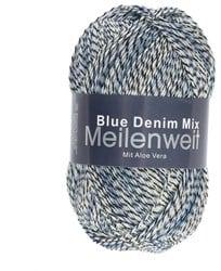 Lana Grossa Meilenweit 100 Denim Mix Blue 4608