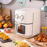 Airfryer InnovaGoods Vynner Pro 6500 Crème 1700 W 6,5 L Roestvrij staal