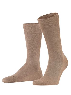 FALKE - Sokken - Sensitive London - Heren - Nootmuskaat Melange - 5410, Maat:43-46