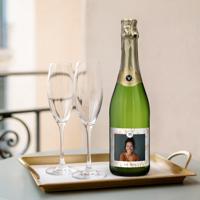 Mousserende wijn met bedrukt etiket - Vintense Blanc alcoholvrij