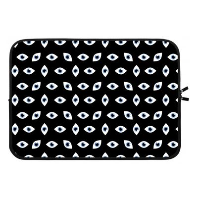 Eyes pattern: Laptop sleeve 13 inch