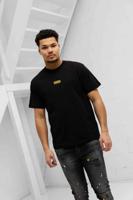 Versace Jeans Couture Plate Logo T-Shirt Heren Zwart - Maat XL - Kleur: Zwart | Soccerfanshop