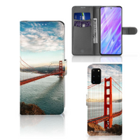 Samsung Galaxy S20 Plus Flip Cover Golden Gate Bridge