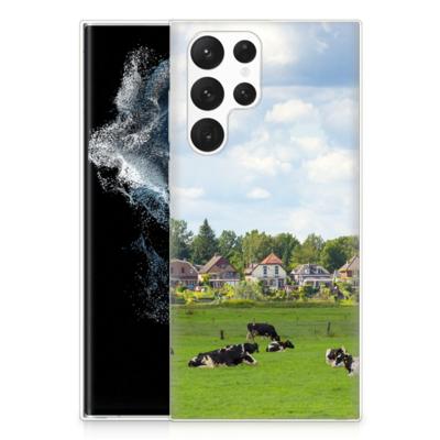 Samsung Galaxy S22 Ultra | TPU Hoesje | Koeien