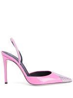 Giuseppe Zanotti escarpins Henriette Strass 85 mm - Rose