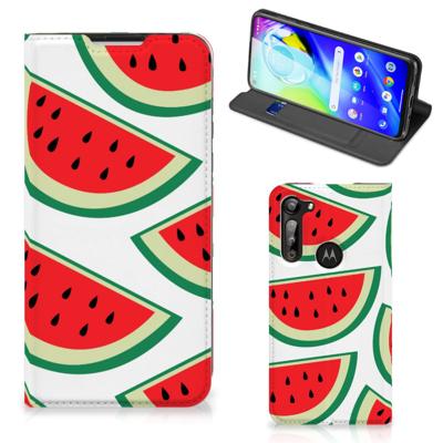 Motorola Moto G8 Power | Flip Style Cover | Watermelons