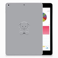 Apple iPad 9.7 2018 | 2017 Tablet Back Cover Grijs Baby Olifant - thumbnail