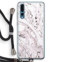 Mengelmoes: Huawei P20 Pro Transparant Hoesje met koord