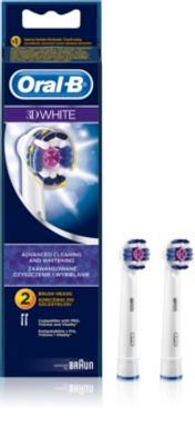 Oral-B 3D White opzetborstel 2 stuks Oral-B 3D White opzetborstel 2 stuks