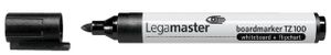 Viltstift Legamaster TZ100 whiteboard rond zwart 1.5-3mm