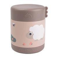 Done By Deer geïsoleerde voedselbakje tiny farm - roze