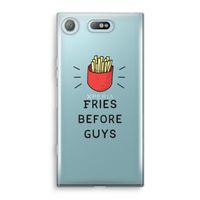 Fries before guys: Sony Xperia XZ1 Compact Transparant Hoesje Fries before guys: Sony Xperia XZ1 Compact Transparant Hoesje