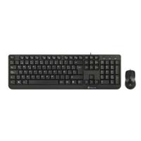 Toetsenbord en Optische Muis NGS NGS-KEYBOARD-0271 Zwart