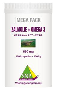 SNP Zalmolie & omega 3 megapack