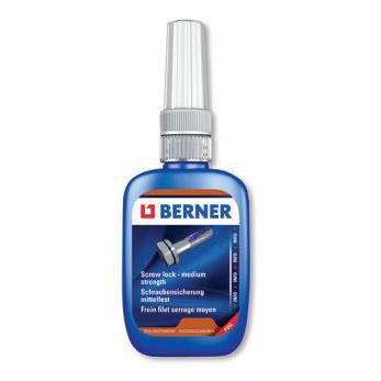 Berner 243192 schroefborging 24ml. middel-sterk (als loctite)
