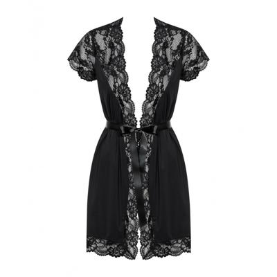 Kamerjas Obsessive PEIGNOIR Zwart L/XL