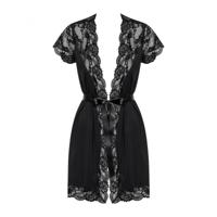 Kamerjas Obsessive PEIGNOIR Zwart L/XL