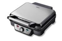 Contactgrill inventum 1800 watt zwart rvs