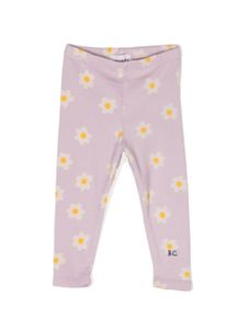 Bobo Choses legging à fleurs - Violet