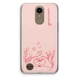 Love is in the air: LG K10 (2017) Transparant Hoesje