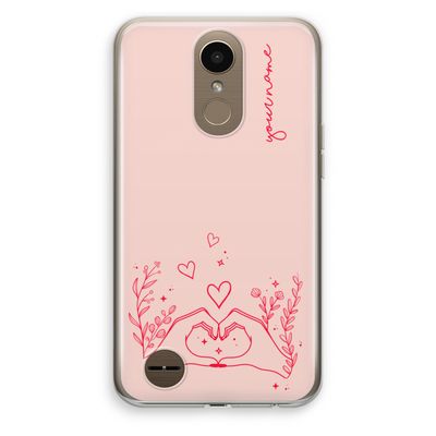 Love is in the air: LG K10 (2017) Transparant Hoesje