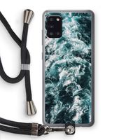 Zee golf: Samsung Galaxy A31 Transparant Hoesje met koord