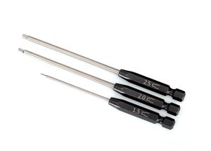 Traxxas Speed Bit Set, hex driver, 3-piece straight (1.5mm, 2.0mm, 2.5mm), 1/4 drive