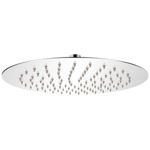 VidaXL Regendouchekop rond 25 cm roestvrij staal