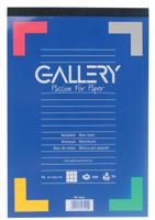 Gallery schrijfblok, ft A4, geruit 5 mm, blok van 100 vel
