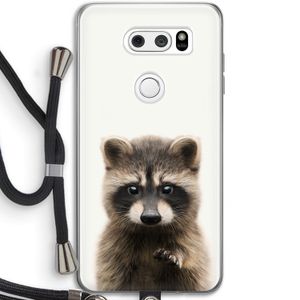 Rocco: LG V30 Transparant Hoesje met koord