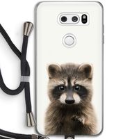 Rocco: LG V30 Transparant Hoesje met koord