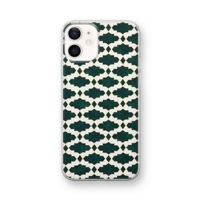 Moroccan tiles: iPhone 12 mini Transparant Hoesje
