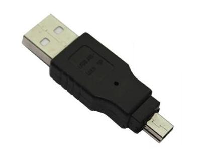 USB adapter A naar USB Mini 5-pins B USB adapter A naar USB Mini 5-pins B