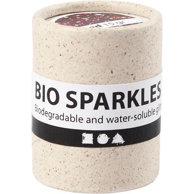 Creativ Company Bio glitter roze, 10gr