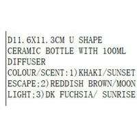 Luchtverfrisser DKD Home Decor 100 ml Vaas Stads (3 Stuks)