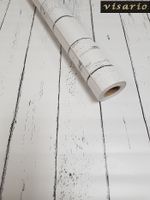 fotobehang - Zelfklevende folie - Witte planken
