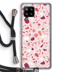 Terrazzo N°15: Samsung Galaxy A42 5G Transparant Hoesje met koord