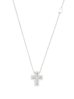Damiani collier Belle Époque en or blanc 18ct serti de diamants - Argent