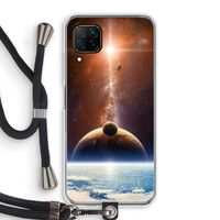Omicron 2019: Huawei P40 Lite Transparant Hoesje met koord Omicron 2019: Huawei P40 Lite Transparant Hoesje met koord